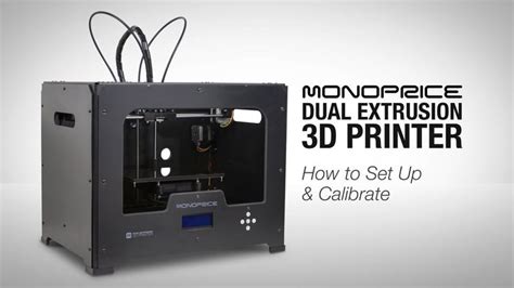 monoprice 11614 black metal housing dual extrusion 3d printer|3D Printing with the Monoprice Dual Extruder (11614) .